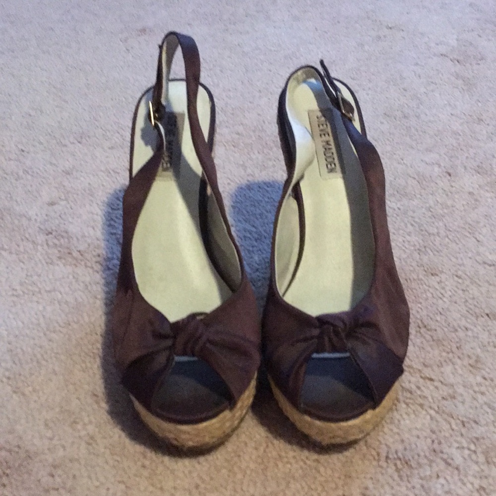 Steve Madden wedge shoes